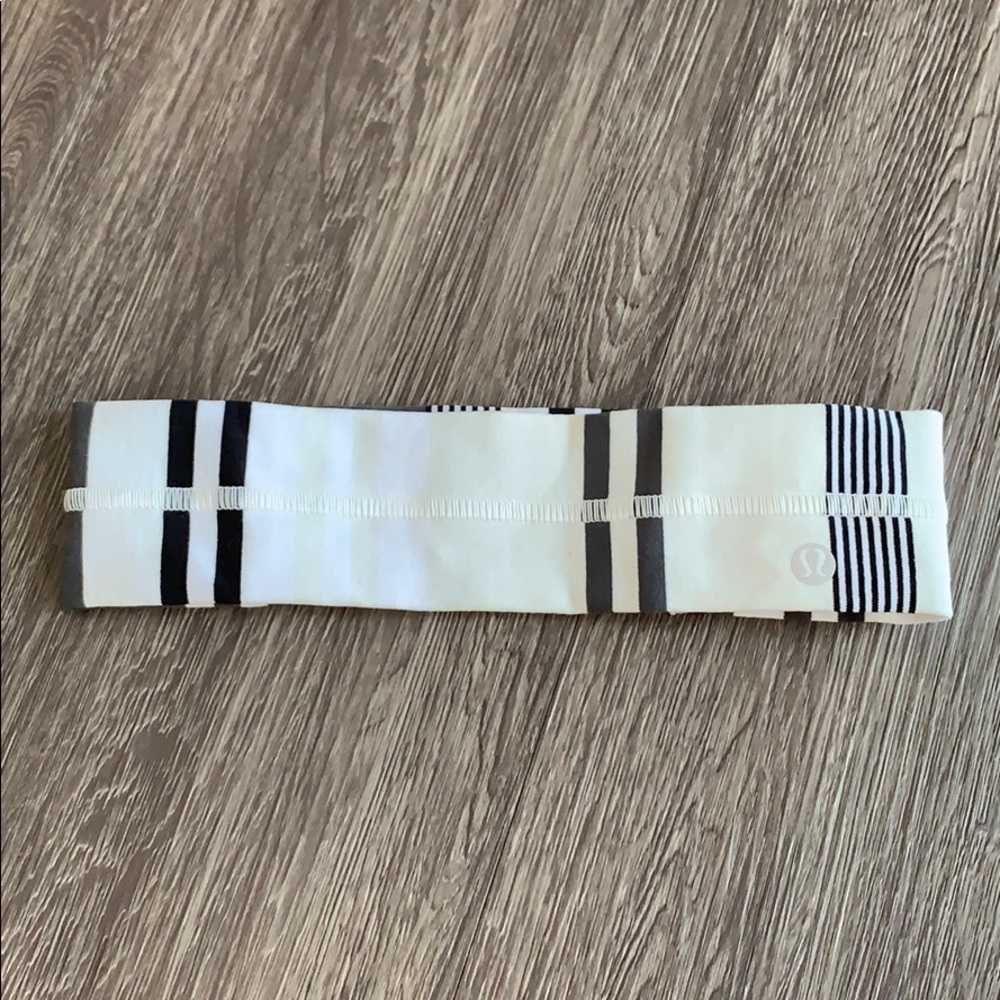 Striped Lululemon Athletic Headband
